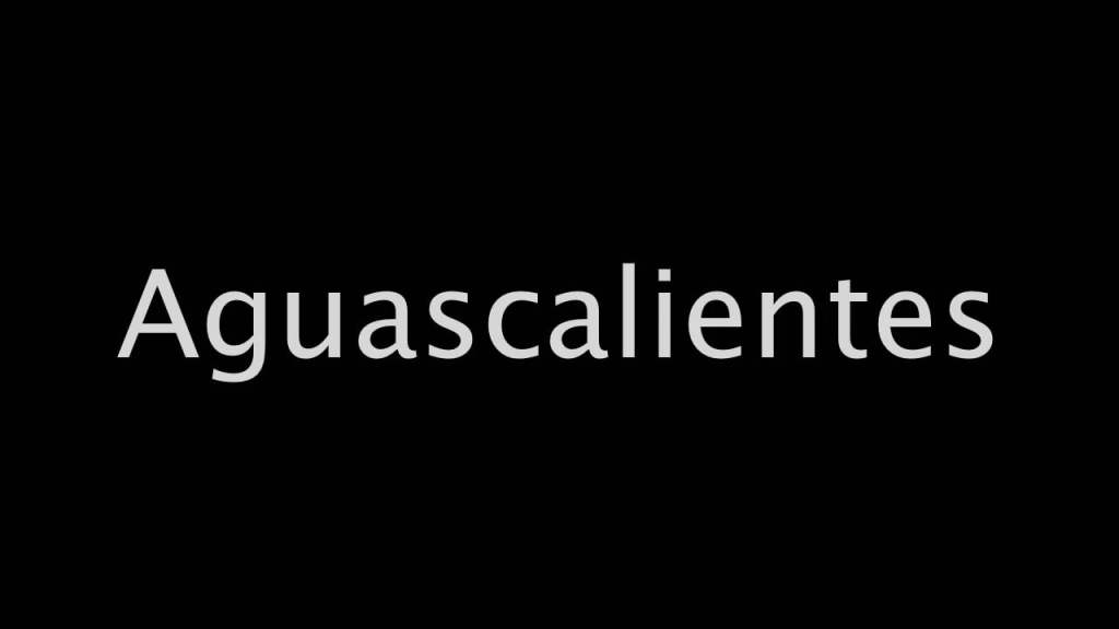 Aguascalientes y musiquita
